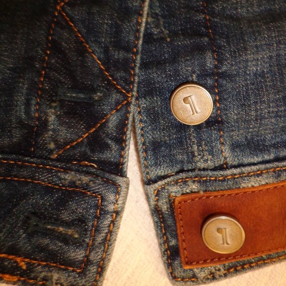 FIRM NWOT Anthropologie Pilcro & the Letterpress Avie Dm Jacket SP Leather Tabs - Picture 11 of 16